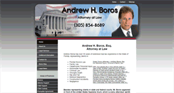 Desktop Screenshot of andrewboros.com